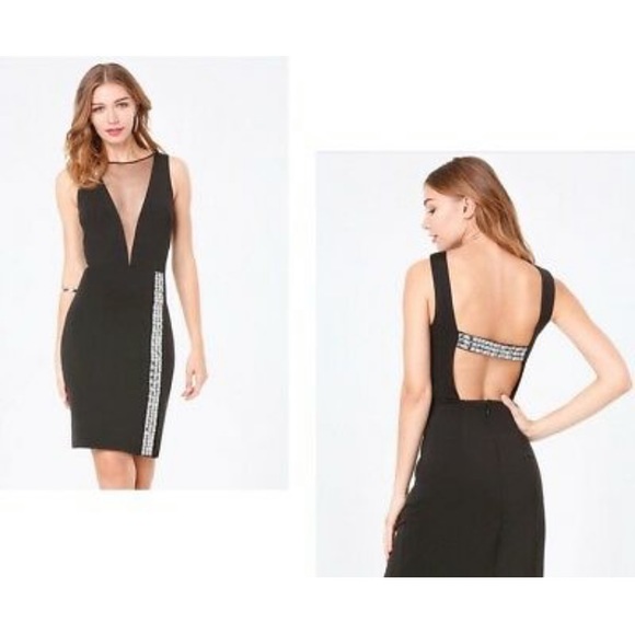 BEBE MIDI DRESS - Picture 1 of 8